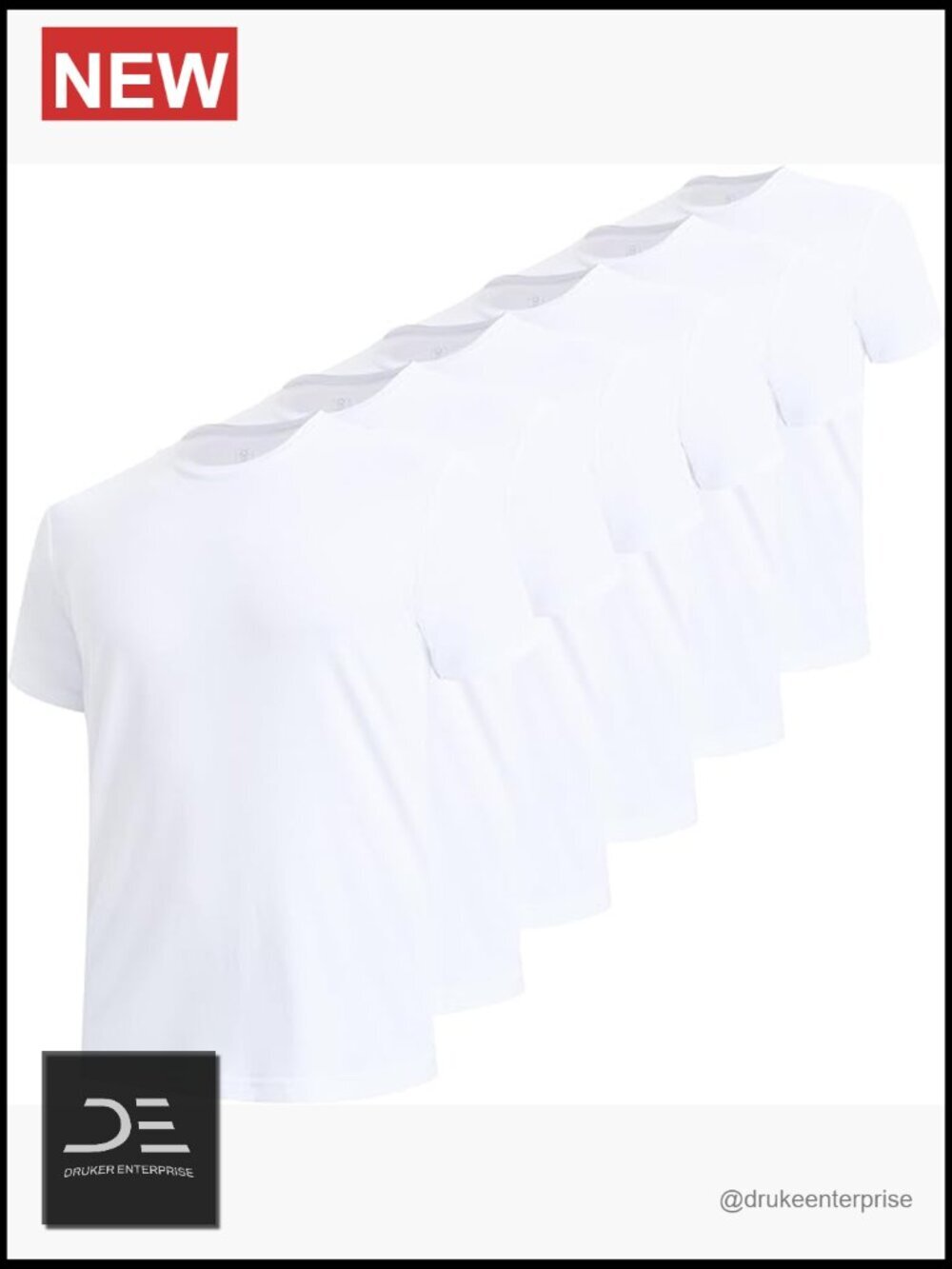 Moisture Wicking Undershirts Crew Neck Short Sleeve Tees 6 Pack Breathable